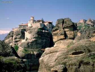 Meteora Greece Wallpaper Full HD