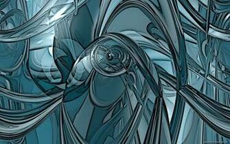 Teal Abstract Wallpaper