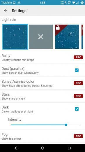 Get Real Time Effects That Describe The Weather Outside On Your