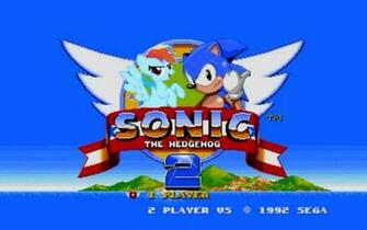 The Hedgehog Sega Genesis Rainbow Dash Video Games Sonic HD Wallpaper