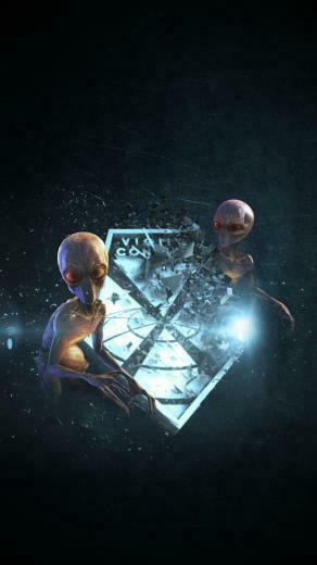 Alien iPhone Wallpaper