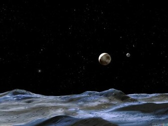 Planet Pluto Wallpaper Open Walls
