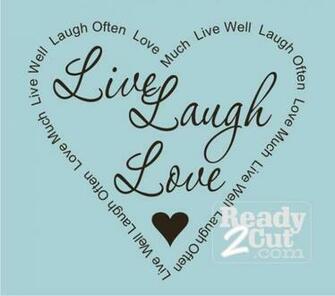 Live Laugh Love Quotes Graphics Coverlayouts