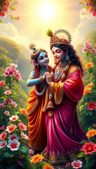 Radha Krishna HD Wallpaper