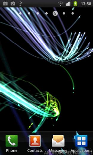 Flux Live Wallpaper Android