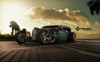 K3 Projekt Ford Model T Rat Rod Hot Rods Retro S Wallpaper Background
