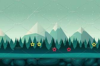 Cartoon Forest Background Ii Illustrations Creative Market