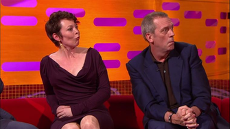 Hugh Laurie Image And Olivia Colman The Graham Norton