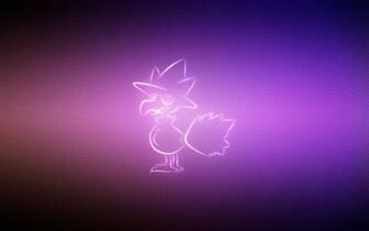 Wallpaper Murkrow Pokemon Background Lilac