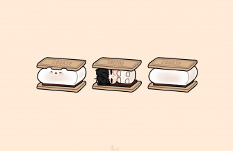 Yuzi On Cute Computer Background Laptop Wallpaper
