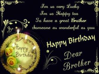 Brother Cards Happy BirtHDay Poems