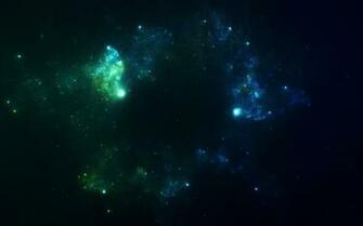 Wallpaper Of Blue Nebula An Open Space Green Galaxy For