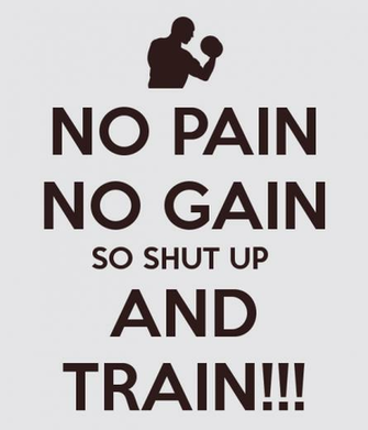 No Pain Gain So Shut Up And Train Keep Calm Carry On Image