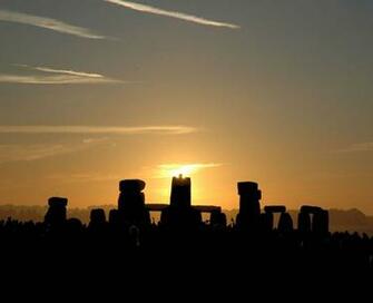 Stonehenge Summer Solstice Famous Wallpaper