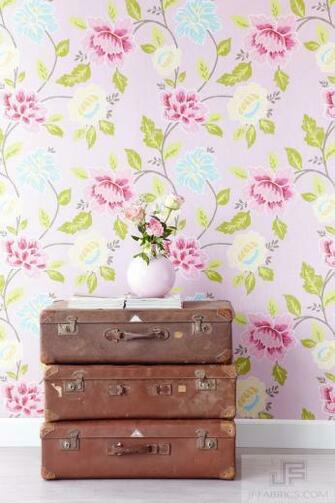 Discount Budget Alternatives To Anthropologie Peony Wallpaper