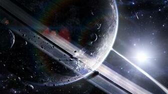 Space Scene Wallpaper
