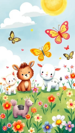 Cute Drawing Wallpaper