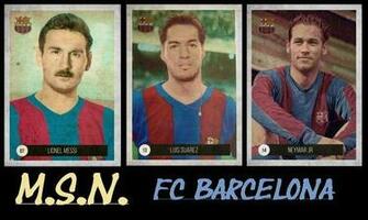 Fc Barcelona Msn Por Sharkpat Wallpaper Fotos Del F