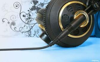HD Wallpaper Black And Yellow Corded Power Tool Headphones Akg