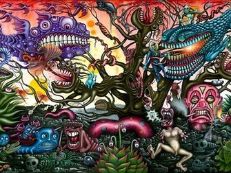 Crazy Trippy Pictures Tagged Monsters
