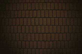 Chocolate Brown Brick Wall Texture With Vertical Bricks Picture