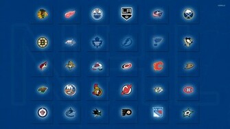 Nhl Logos Wallpaper Sport