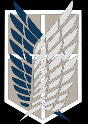 Attack On Titan Scouting Legion Emblem Scauting Shingeki