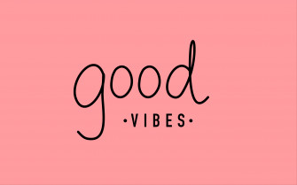 Good Vibes Cute Wallpaper For Computer Laptop