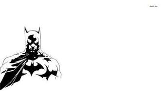 Black And White Batman Wallpaper Comic
