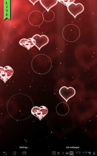 Heart Live Wallpaper Lite Android Apps On Google Play
