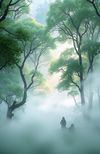 Ash Misty Wallpaper