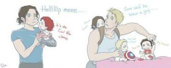 Avengers Babies Civil War By Silassamle