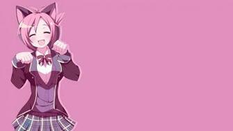 Neko Girl High Quality And Resolution Wallpaper On