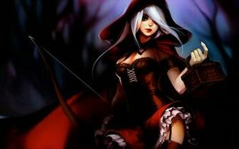 Ashe Liitle Red Riding Hood Lol C0 HD Wallpaper