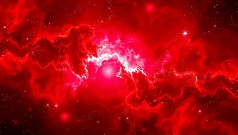 Red Space Wallpaper