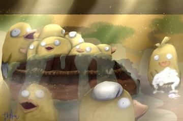 Spirited Away Duck Bath By Itsacenotherobrineas