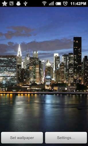 City Live Wallpaper For Android By Cartoon Appszoom