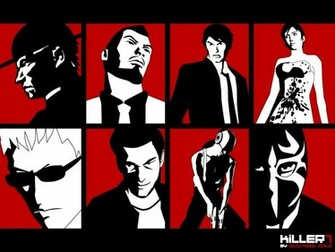 Illustrated Killer7 Wallpaper