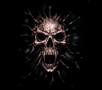 Scary Skulls Image Skull Horrible Angry Anger
