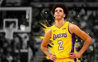 Wallpaper Lonzo Ball 4k Basketball Players Nba Los