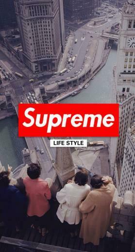 iPhone X Supreme Wallpaper 4k HD