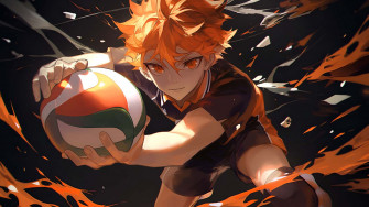 Haikyuu Shoyo Hinata Epic Anime Desktop Wallpaper