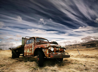 Corrosion Lovely Wall Mural Photowall