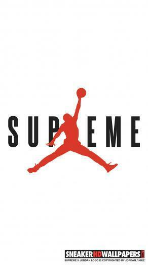 Supreme Jordan Logo Sticker In Stickers Decals Labels