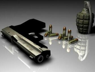 Wallpaper Cool Gun Machine