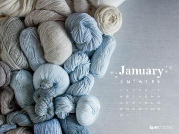 January Calendar Wallpaper Wecrochet Staff