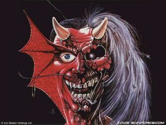 Full Size Demon Iron Maiden Wallpaper Num X