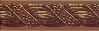Victorian Fabric Swag Drapery Drape Red Burgundy Flower Floral Wall
