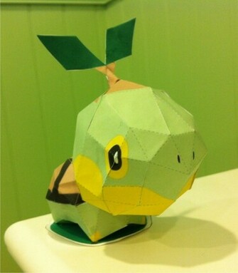 Turtwig Paper Craft By Turtwigisawesome