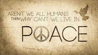 Humans Make Peace Google Skins Background